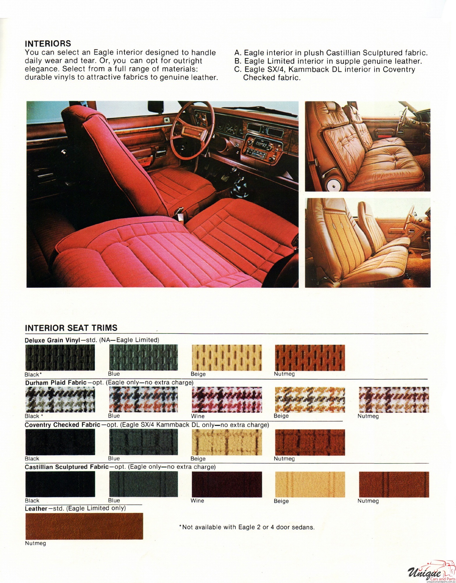 1981 AMC Spirit Concord Brochure Page 3